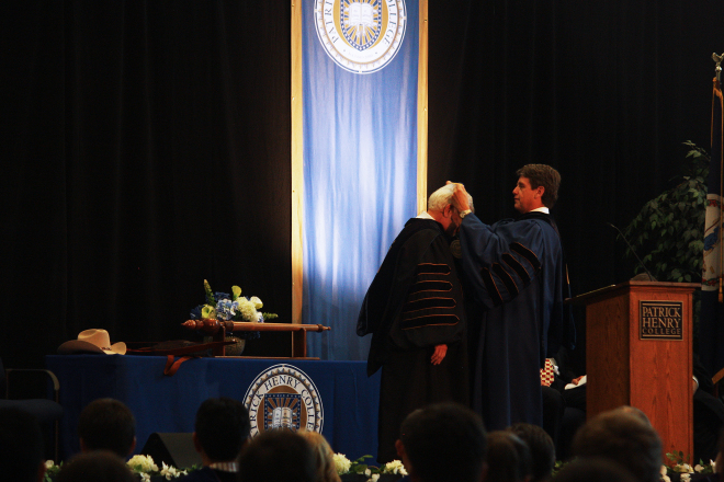 Investiture of Jack Haye as Patrick Henry College President