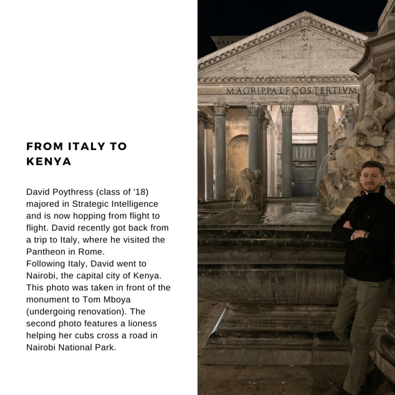 Italy to Kenya