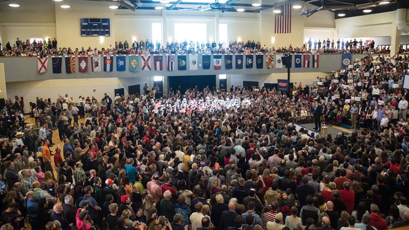Marco Rubio rally at Patrick Henry College