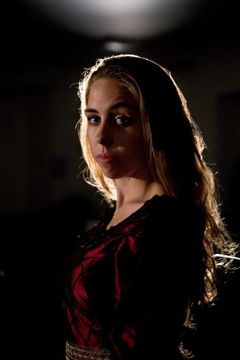 Caitlin Coulter as Lady Macbeth in Eden Troupe's Macbeth