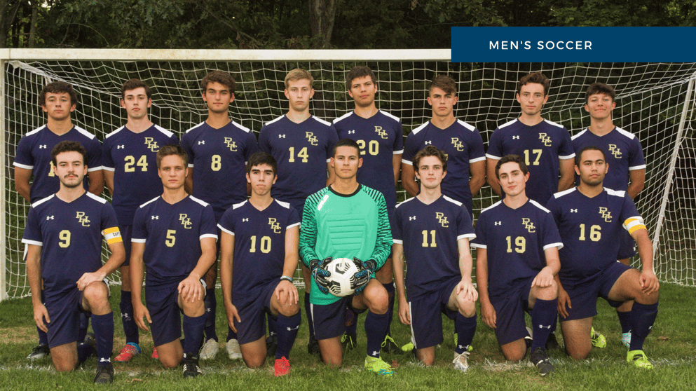 2022 mens soccer team graphic
