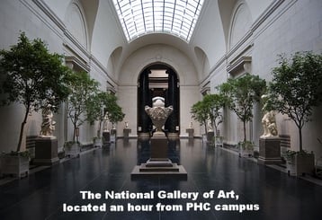 The National Gallery of Art in D.C.