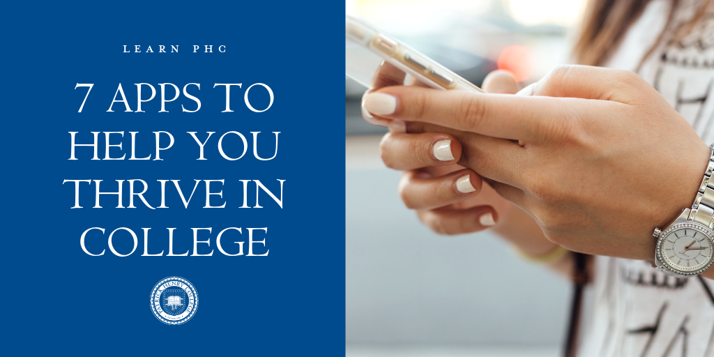 7 Apps to Help You Thrive in College