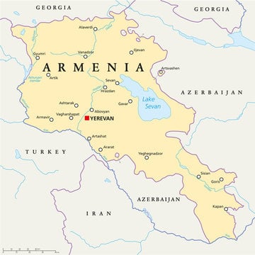 Armenia map