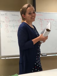 Alumna Brianna Kelly teaches Greek at Loudoun Classical School 