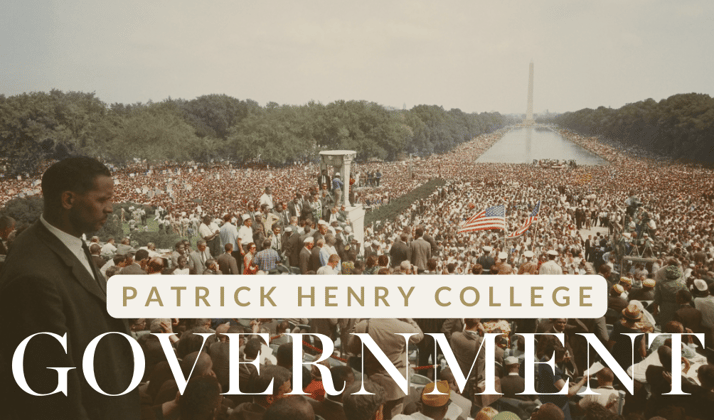 Check out the Government major at Patrick Henry College