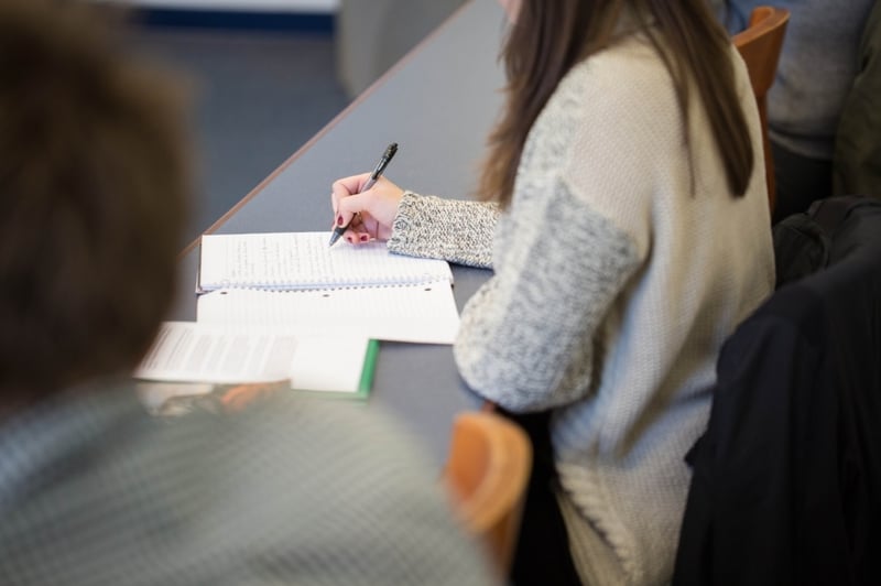 Patrick Henry College students in class