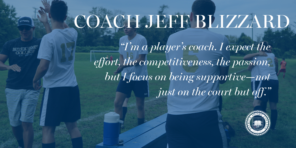 Coach Jeff Blizzard
