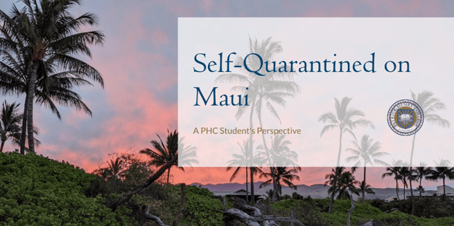 Self-Quarantined on Maui