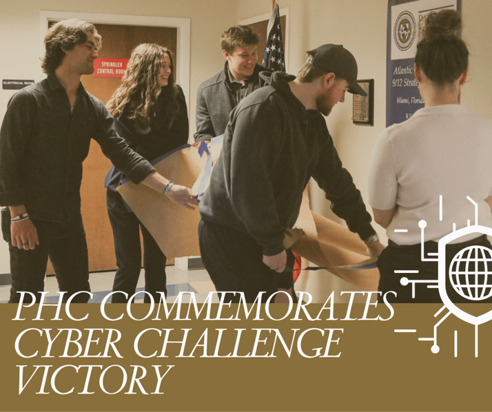 PHC commemorates cyber challenge victory