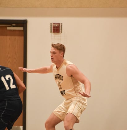 PHC's Rob Canfield in a defensive slide