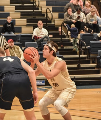 PHC's Andrew Penrod at the foul line