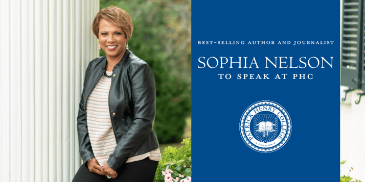 Sophia Nelson to Speak at PHC