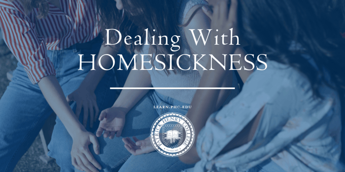 Dealing With Homesickness