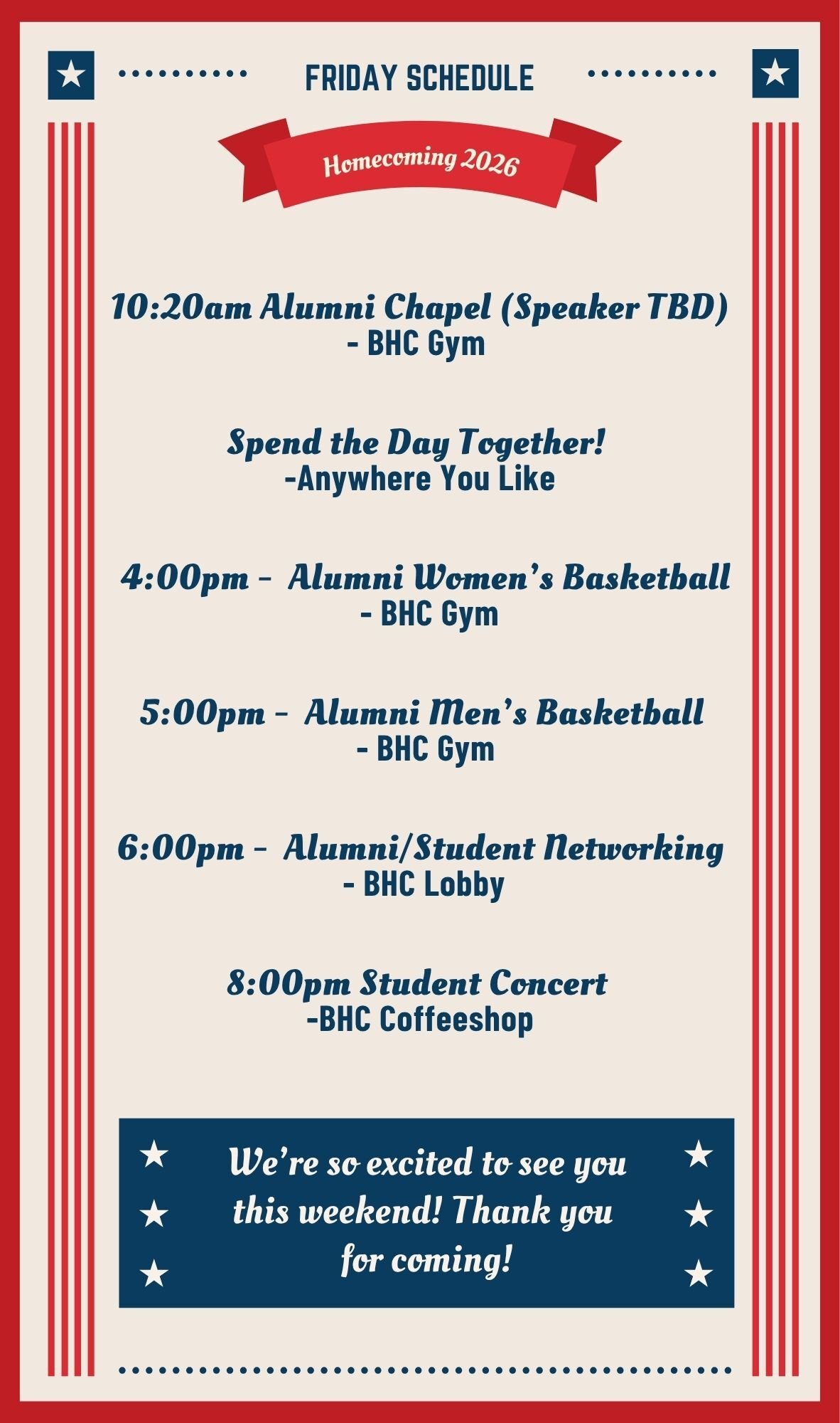 Friday Schedule (2)