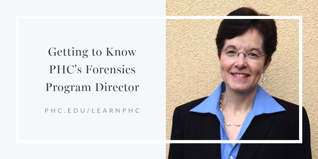 Getting to Know PHCs Forensics Program Director Susan Johnson (1)