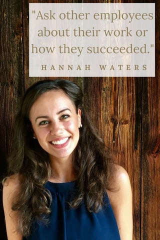 Hannah Waters how to succeed as an intern Patrick Henry College PHC