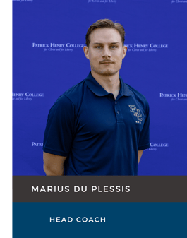 Head Coach Marius du Plessis