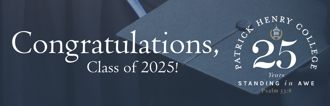 Header for Graduation, Commencement, Class of 2025