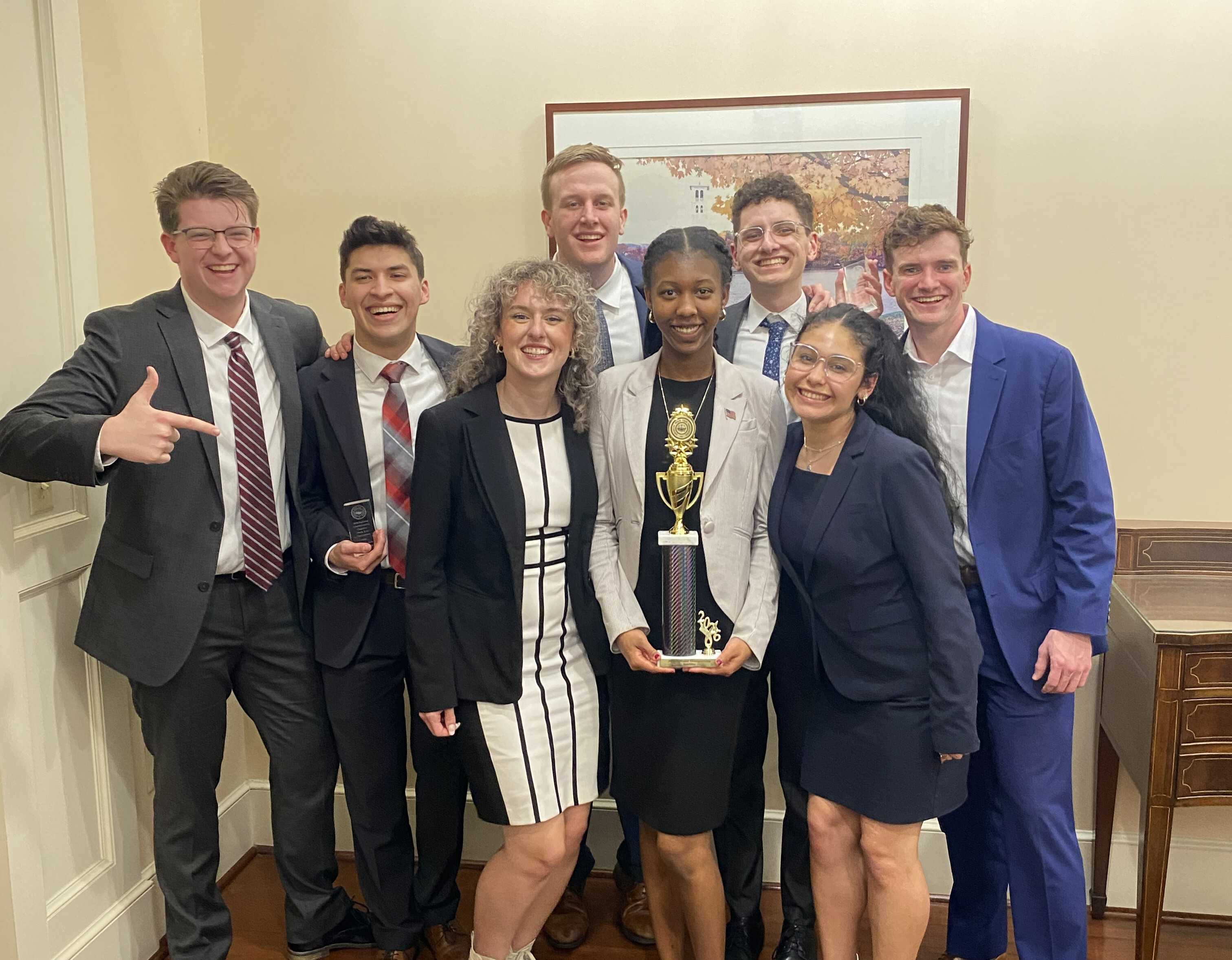 Patrick Henry College Mock Trial team at ORCS