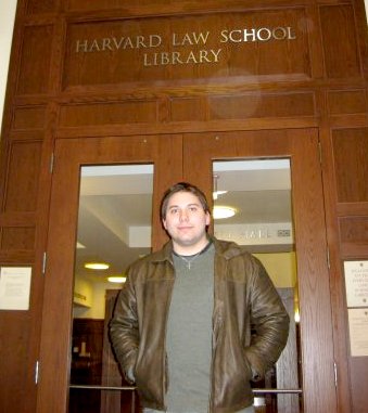 Mark Cianci at Harvard Law School Library