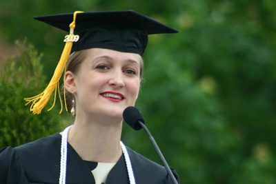 2009 Patrick Henry College (PHC) graduate Meredith Schultz