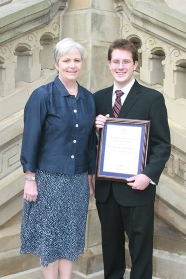 Patrick Henry College (PHC) alum Kendell Asbenson honored with the 2011 Frank M. Fitzgerald Public Service Award