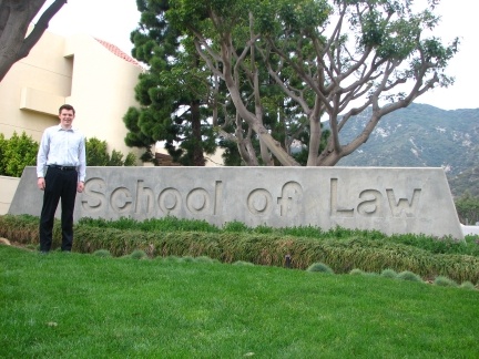 Will Glaser at Pepperdine University School of Law