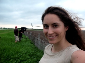 Abigail Rodriguez chasing tornadoes