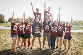 Homecoming Tug of War Team 