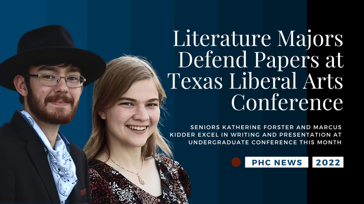 Literature Majors Defend Papers at Texas Liberal Arts Conference