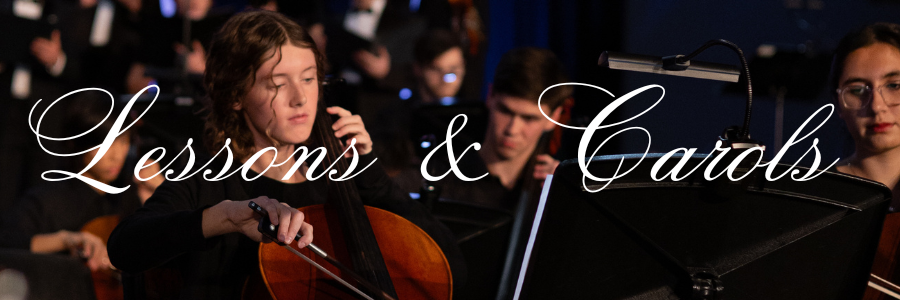Lessons & Carols banner