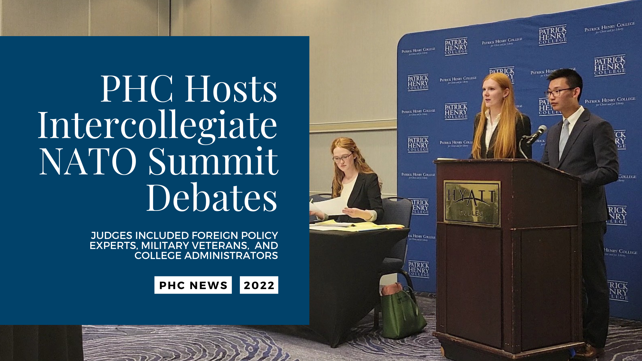 PHC Hosts Intercollegiate NATO Summit Debates