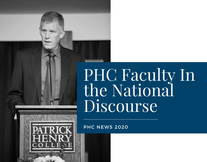 PHC Faculty Join National Discourse (1)