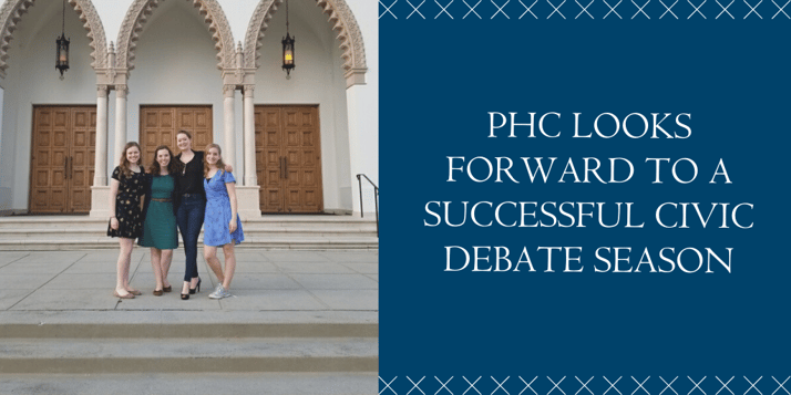 PHC Looks Forward to Successful Debate