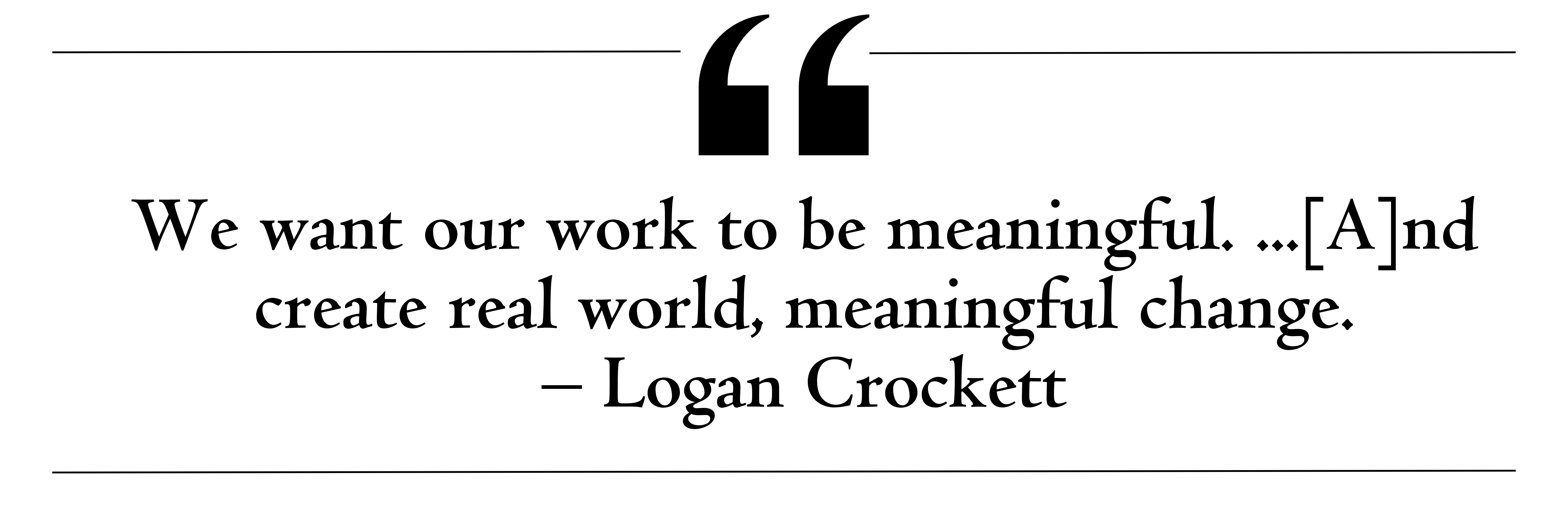 PHPI Logan Crockett quote