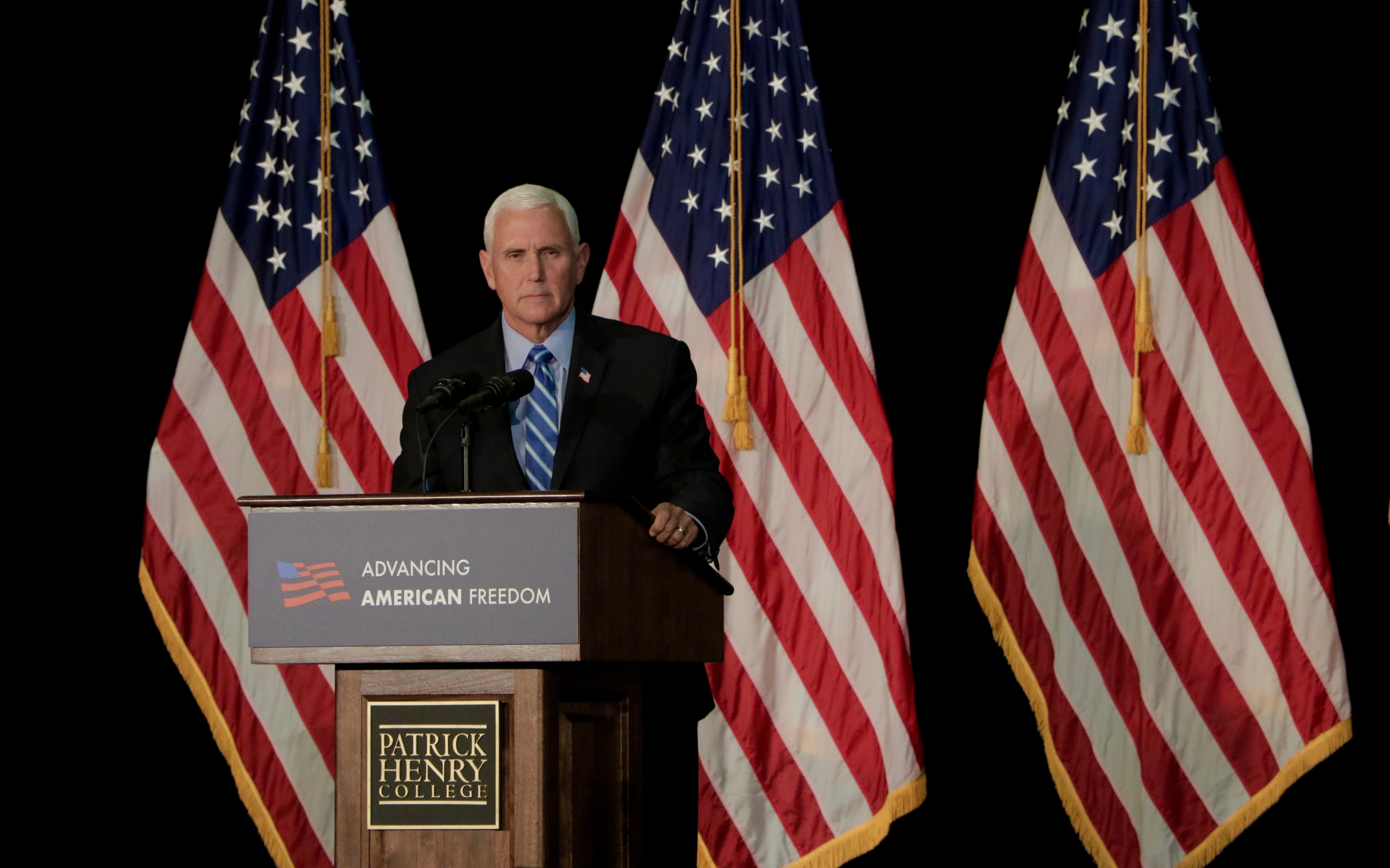 Pence at PHC