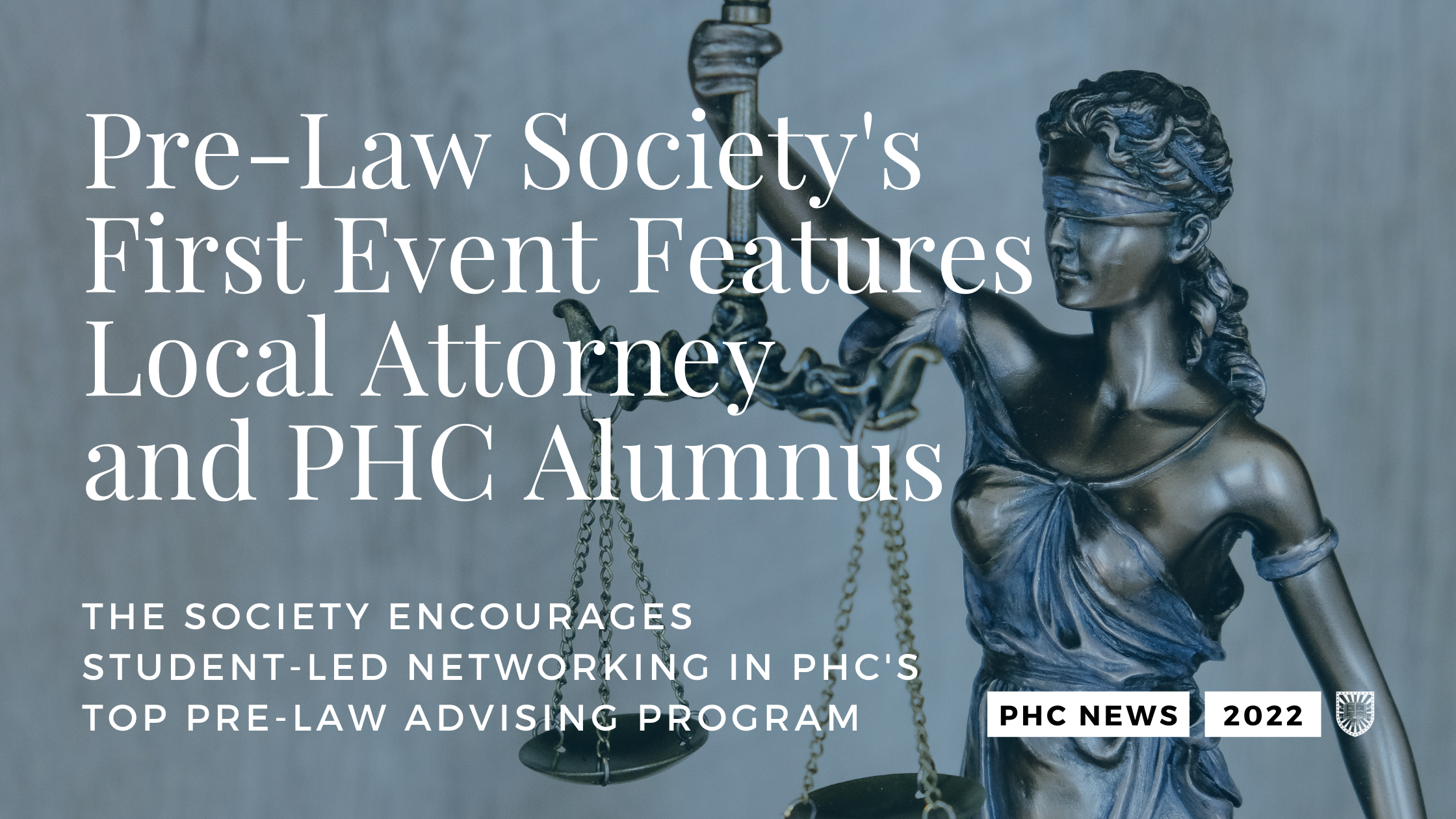 Pre-Law Society's First Event Features Local Attorney and PHC Alumnus