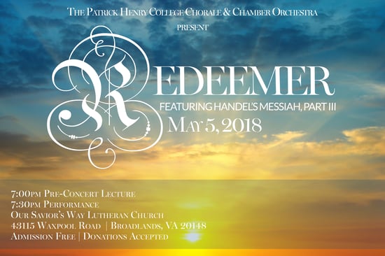 Redeemer by Patrick Henry College