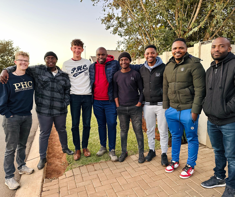 Ryan and Alex in South Africa