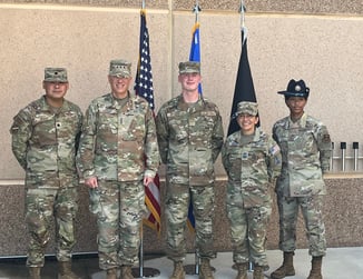 Sam Bittner in military