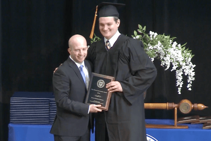 Steven Osbourne Alumni award 2016