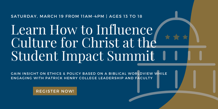 Learn How to Influence Culture for Christ at the Student Impact Summit