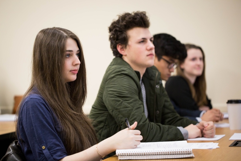 Classroom Freshman Students Classroom Freshman Students
