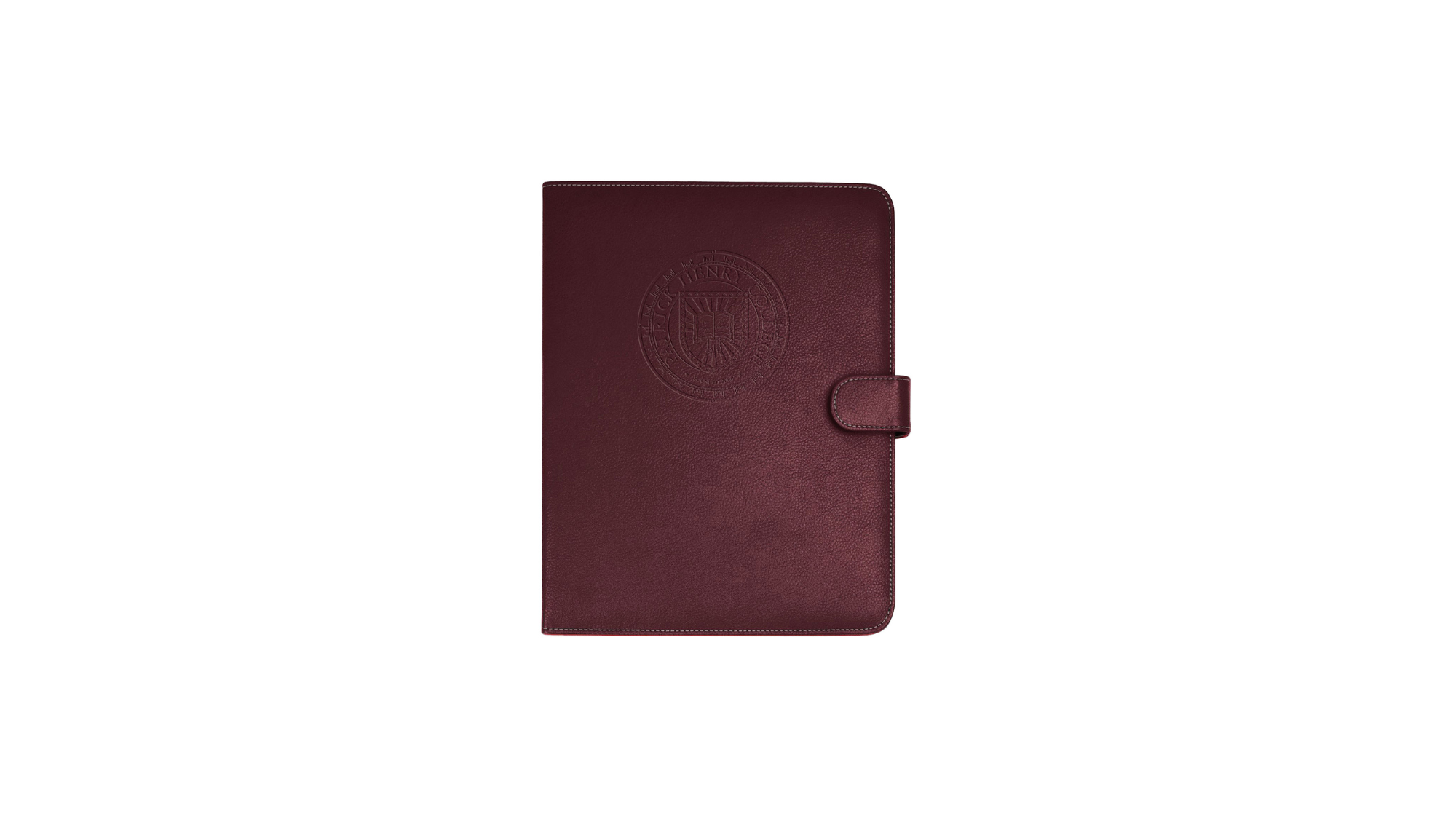 Textured Padfolio Burgundy
