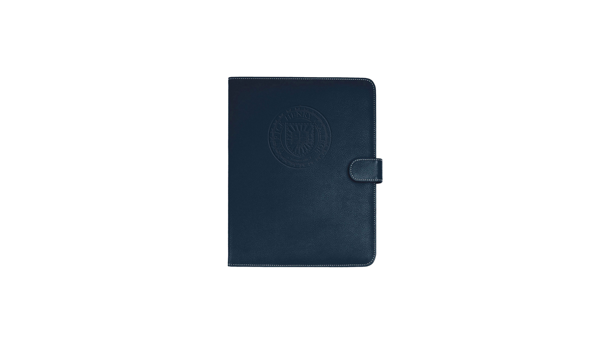 Textured Padfolio Navy