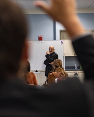 Dr. Favelo and student