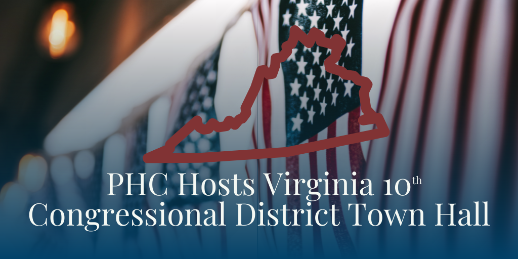 PHC Hosts Virginia 10th Congressional District Town Hall