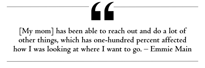 Emmie chose PHC because she witnessed her mom's flexible career after college.