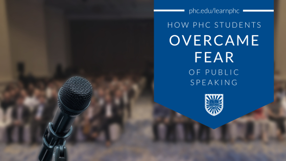 phc students overcame fear of public speaking (1)